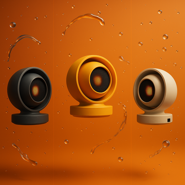 Mini 380W Desk Space Heater