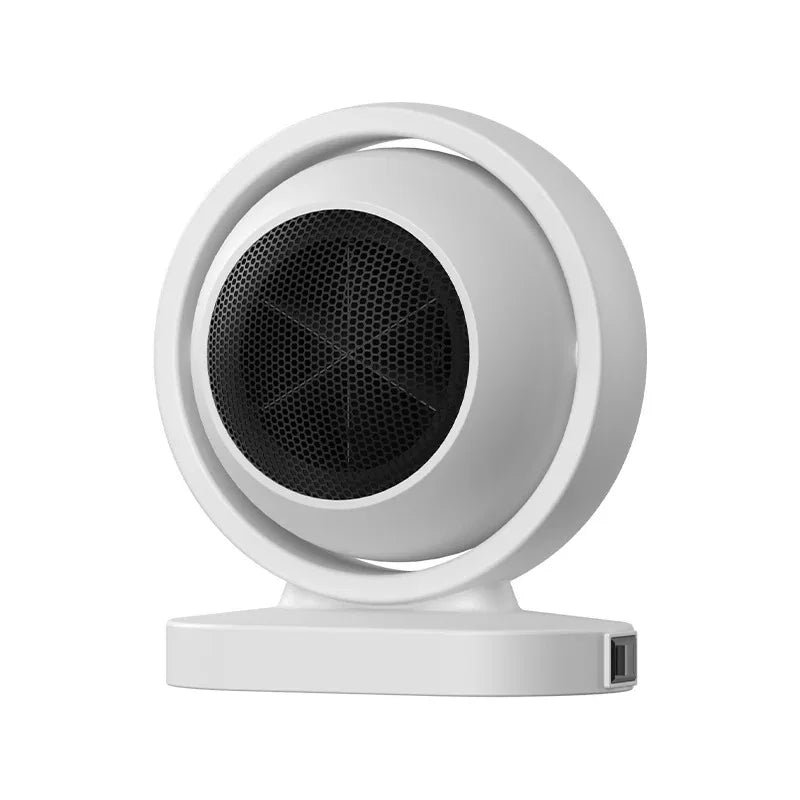 New Hot Air Blower Electric Heater Home Heating Mini PTC Bathroom Warm Air Fan Machine Portable Smart Air Desktop Fan for Winter